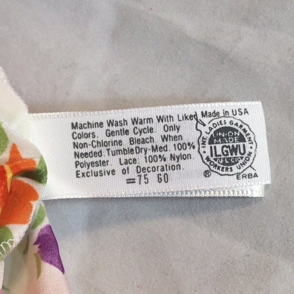 OSCAR DE LA RENTA VINTAGE LINGERIE MADE IN THE USA - Picture 4 of 5